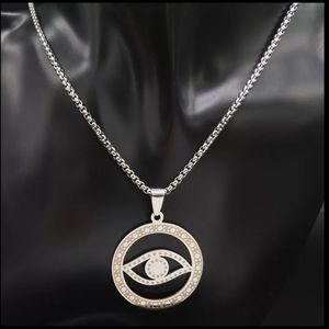 Witchcraft Pentagram Stainless Steel Chain Necklac